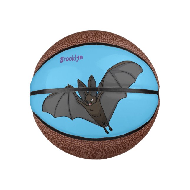 Cartoon-Illustration Mini Basketball (Vorderseite)