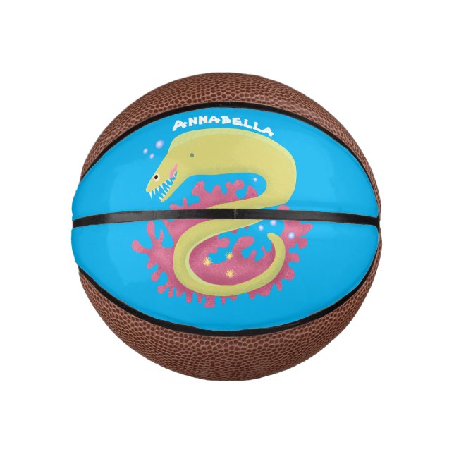 Cartoon-Illustration Mini Basketball (Vorderseite)