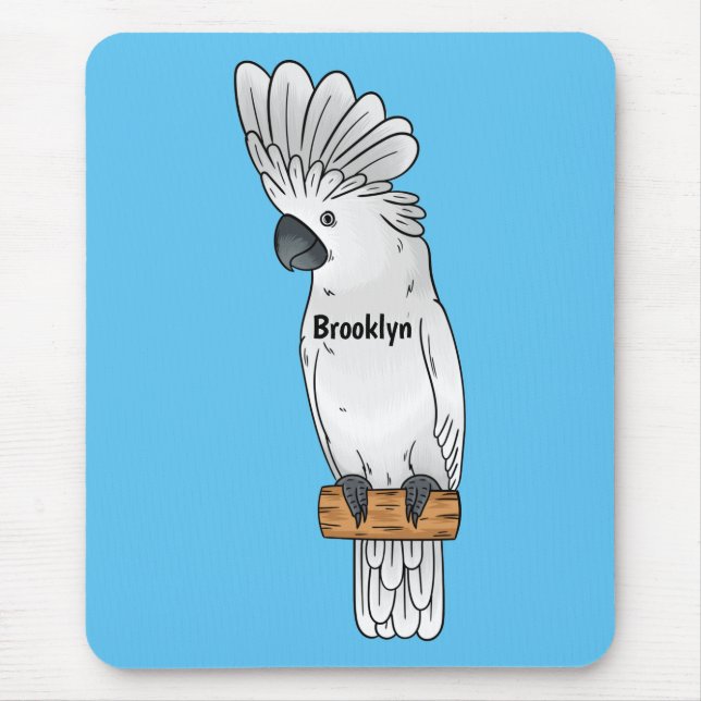 Cartoon-Illustration Mousepad (Vorne)