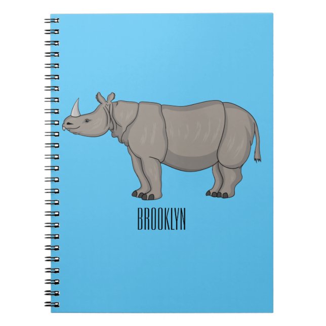 Cartoon-Illustration Notizblock (Vorderseite)