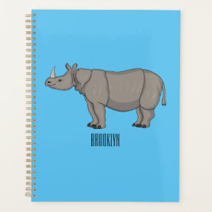 Cartoon-Illustration Planer