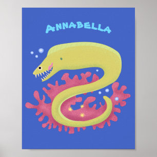 Cartoon-Illustration Poster