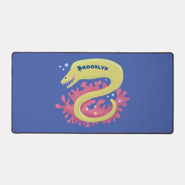 Cartoon-Illustration Schreibtischunterlage (Vorderseite)