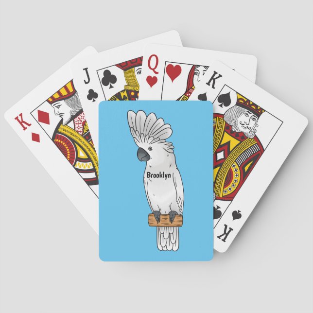 Cartoon-Illustration Spielkarten (Rückseite)