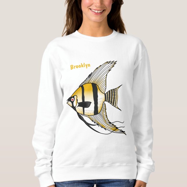 Cartoon-Illustration Sweatshirt (Vorderseite)