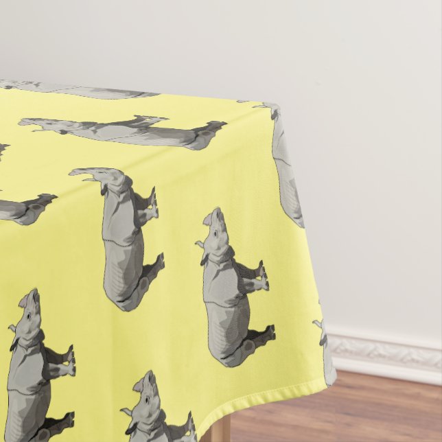 Cartoon-Illustration Tischdecke (Beispiel)
