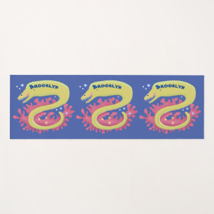 Cartoon-Illustration Yogamatte