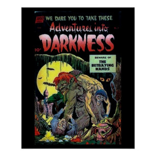 Cartoon Illustriertes Comic Poster