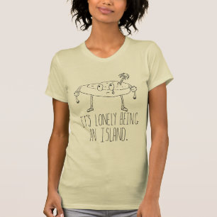Cartoon-Insel T-Shirt