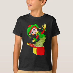 Cartoon Jack im Kissen T-Shirt