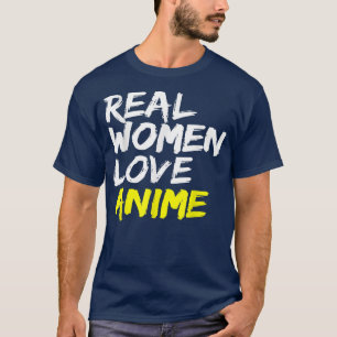 Cartoon Japan Design Real Women Liebe Anime T-Shirt