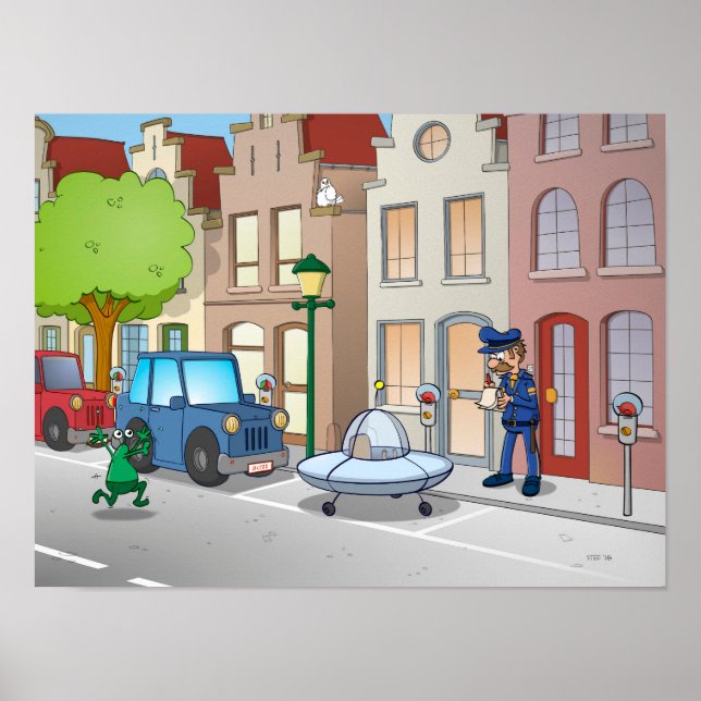 Cartoon; je moet het zien om het te geloven.  poster (Vorne)