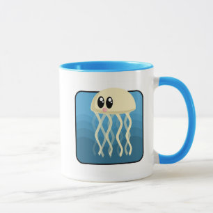 Cartoon Jellyfish Tasse