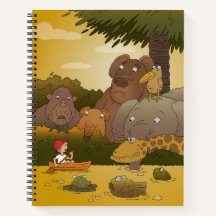 Cartoon Jungle-Tiere