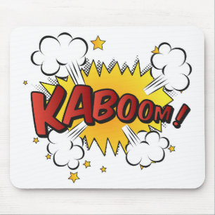 Cartoon Kaboom! Platsch Mousepad