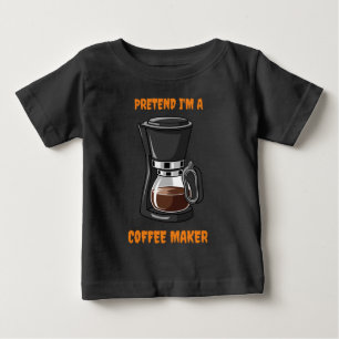 Cartoon Kaffeemaschine Baby T-shirt