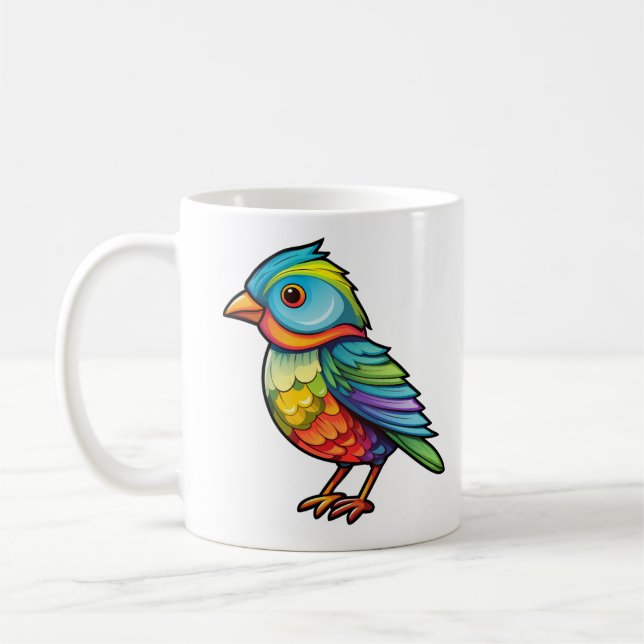 Cartoon Kaffeetasse (Links)