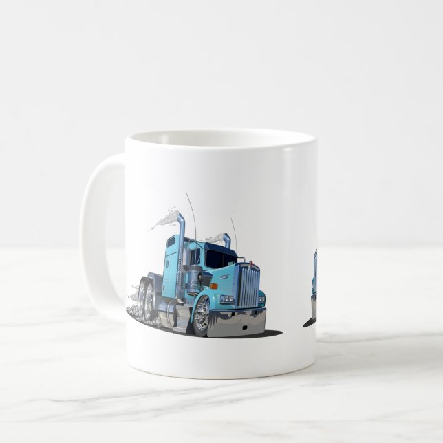 Cartoon Kaffeetasse (Vorderseite Links)
