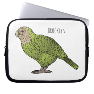 Cartoon Kakapo Laptopschutzhülle