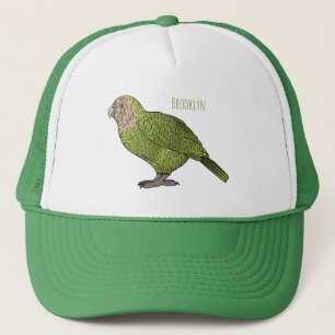 Cartoon Kakapo Truckerkappe