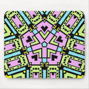 Cartoon Kaleidoskop 02 Mousepad