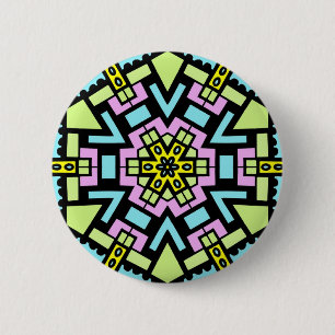 Cartoon Kaleidoskop Button