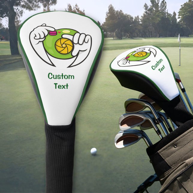 Cartoon-Kamera Golf Headcover (Von Creator hochgeladen)