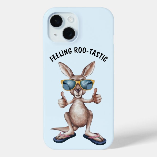 Cartoon Kangaroo Phone Case (Rückseite)