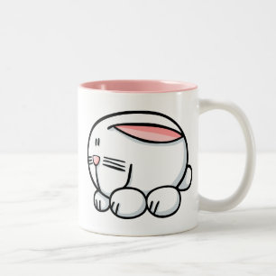 Cartoon-Kaninchen Zweifarbige Tasse