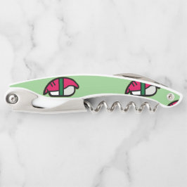 Cartoon Kawaii Sushi, Fischreis & Meeresalgen Kellnermesser