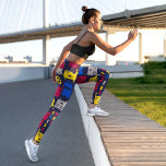 Cartoon Kids Robot Capri Leggings<br><div class="desc">Kinderroboter in geometrischen Cartoon-Farben sind nahtlos auf dem Komforttrainings- oder Travel-Tragetuch von Frauen ausgerichtet. Probieren Sie diese Capri Leggings aus und verlass Ihre Kommentare.</div>