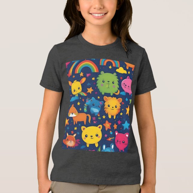 Cartoon Kids T - Shirt (Vorderseite)