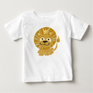 Cartoon King of the Dschungel Baby T-shirt
