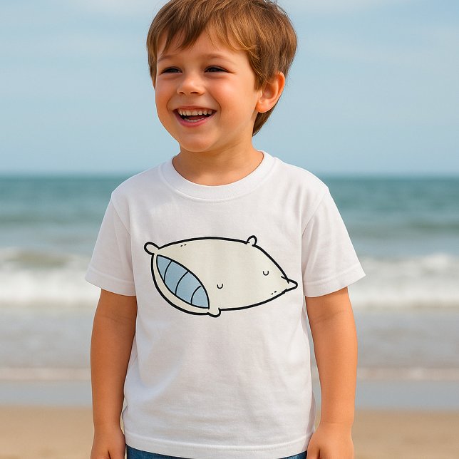 Cartoon Kissen mit Riesen T-Shirt (Von Creator hochgeladen)