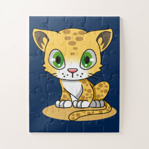 Cartoon Kitty Puzzle
