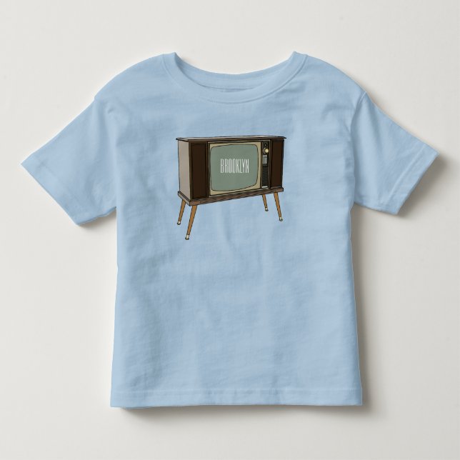 Cartoon Kleinkind T-shirt (Vorderseite)