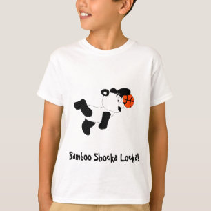 Cartoon-Knall-eintauchender Panda T-Shirt