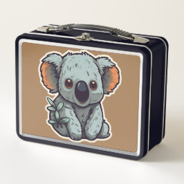 CARTOON KOALA BEAR METALL BROTDOSE