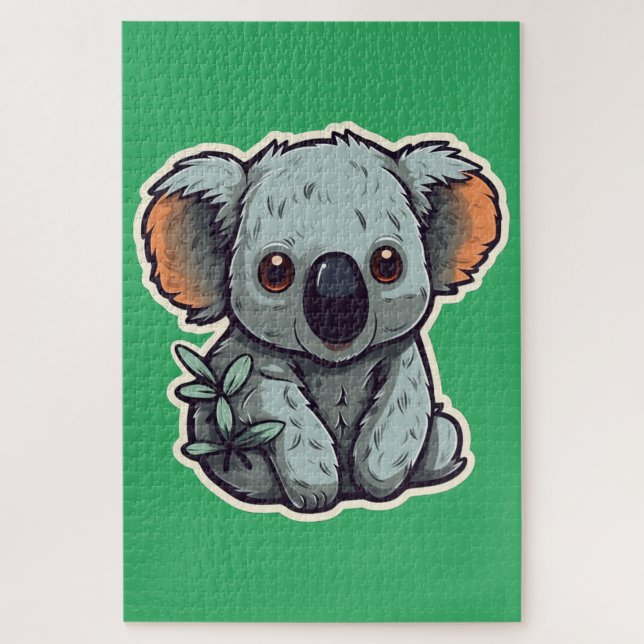 CARTOON KOALA BEAR PUZZLE (Vertikal)