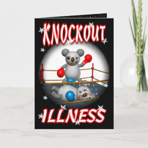 Cartoon Koala Boxer Gute Karte