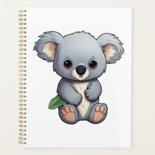 Cartoon Koala-Illustration Planer