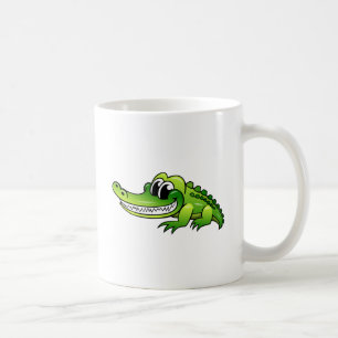 Cartoon-Krokodil Tasse