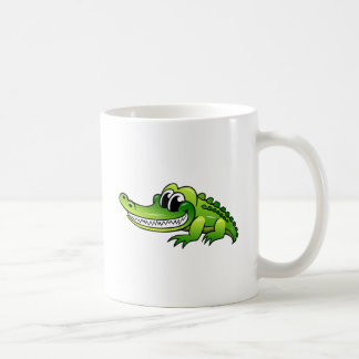 Cartoon-Krokodil Tasse