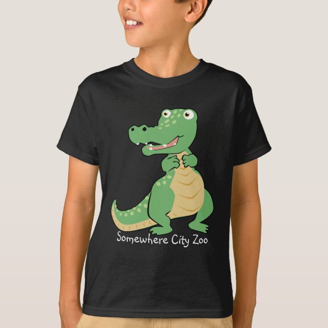 Cartoon Krokodile T - Shirt (Vorderseite)