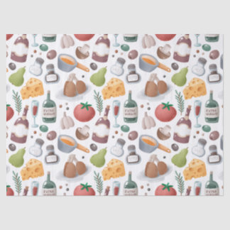 Cartoon-Küche Seidenpapier