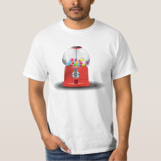 Cartoon-Kugel-Süßemaschine T-Shirt