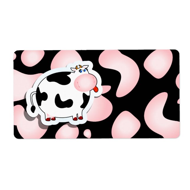 Cartoon Kuh, Etiketten (Vorne)