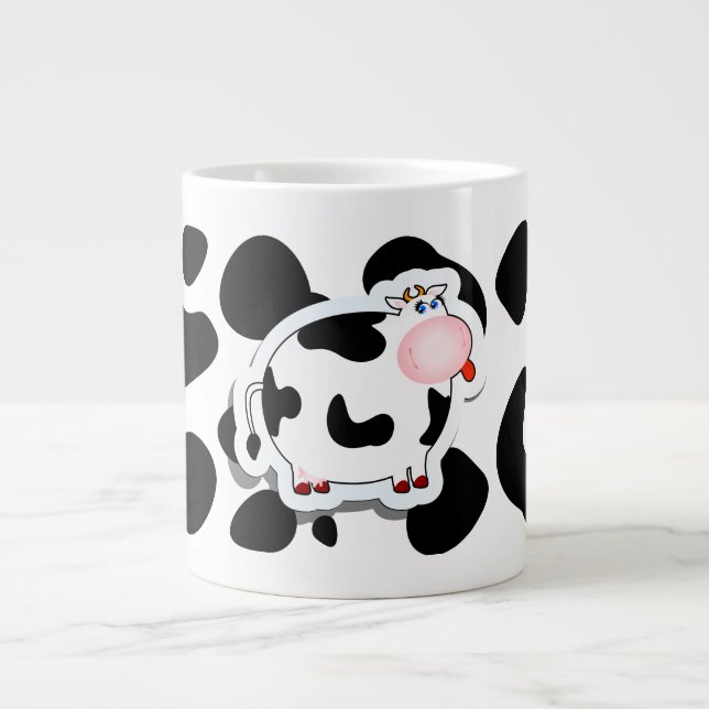 Cartoon Kuh, Tasse (Vorderseite)