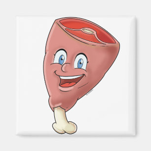 Cartoon Kühlschrankmagnet Collection   Fleisch Magnet