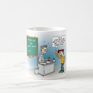 Cartoon; later als ik groot ben kaffeetasse